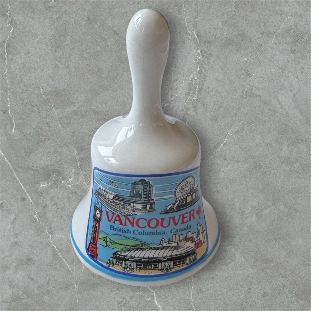 $8 Add-On | Vintage Vancouver Expo 86 Ceramic Souvenir Bell